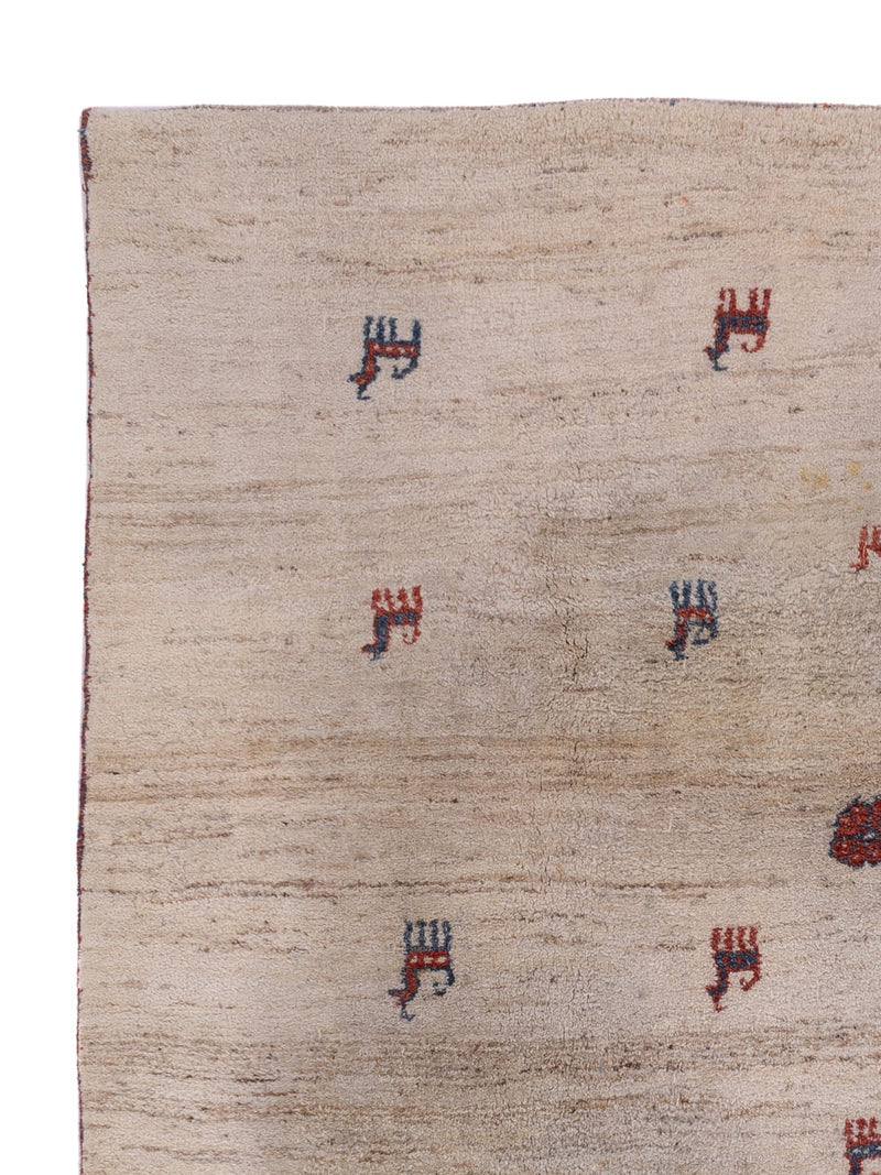 Gabbeh Persisch Teppich 212x290cm - Perserteppich Wollteppich