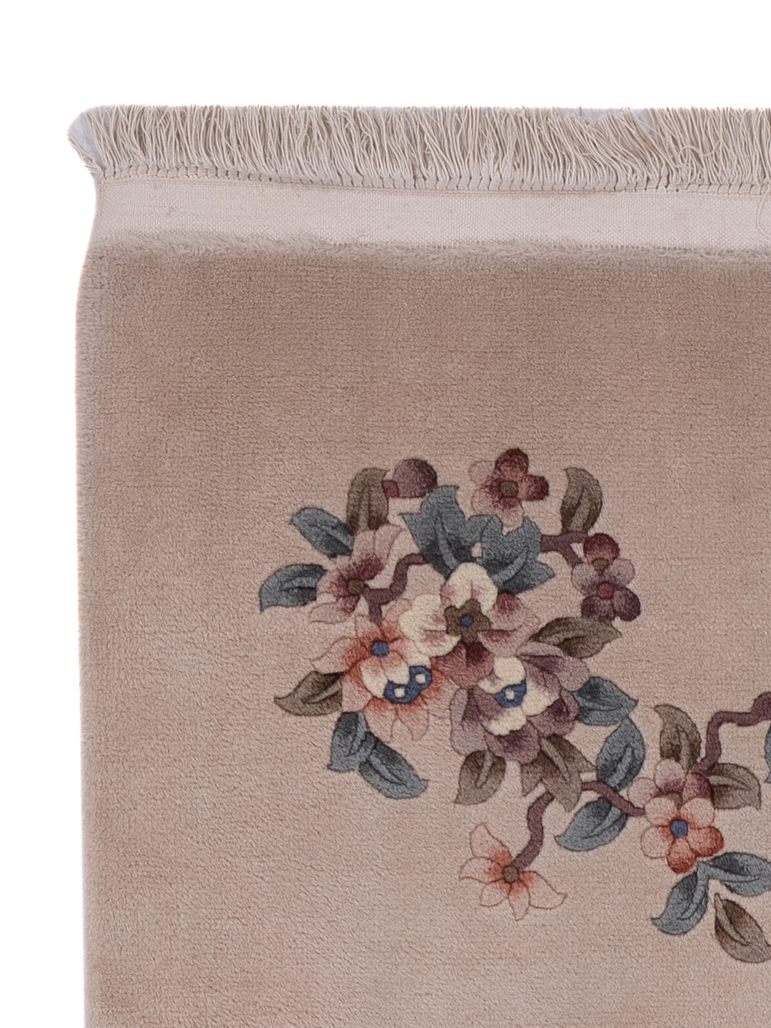 China Teppich 90x160cm - Orientteppich - hellbeige