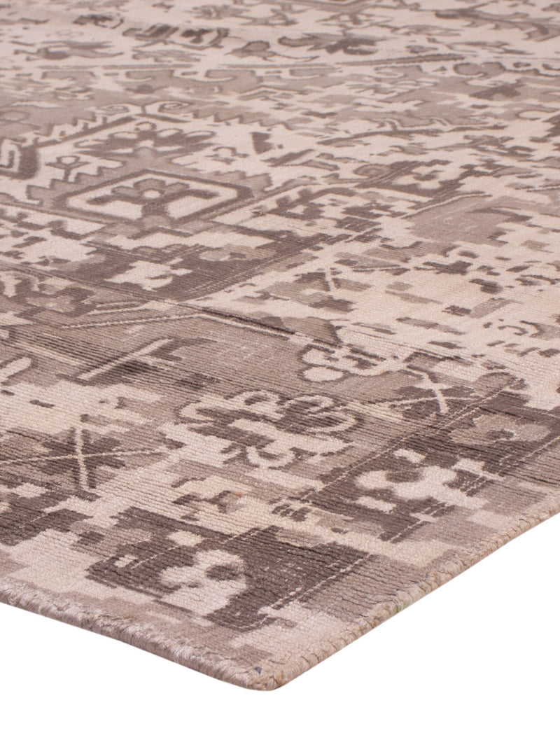 Viskose Teppich 230x300cm - grau
