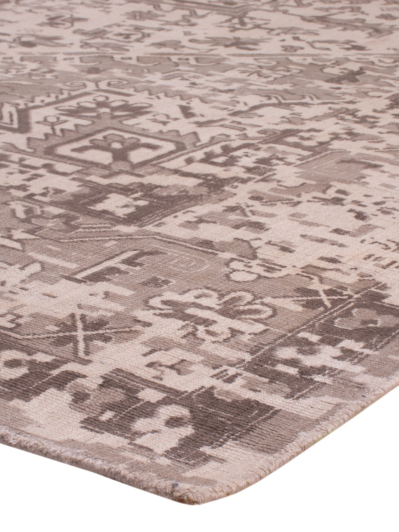 Viskose Teppich 230x300cm - grau