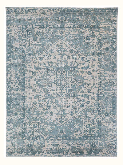 Viskose Teppich 230x300cm - türkis