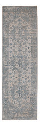 Viskose Teppich 80x240cm - türkis