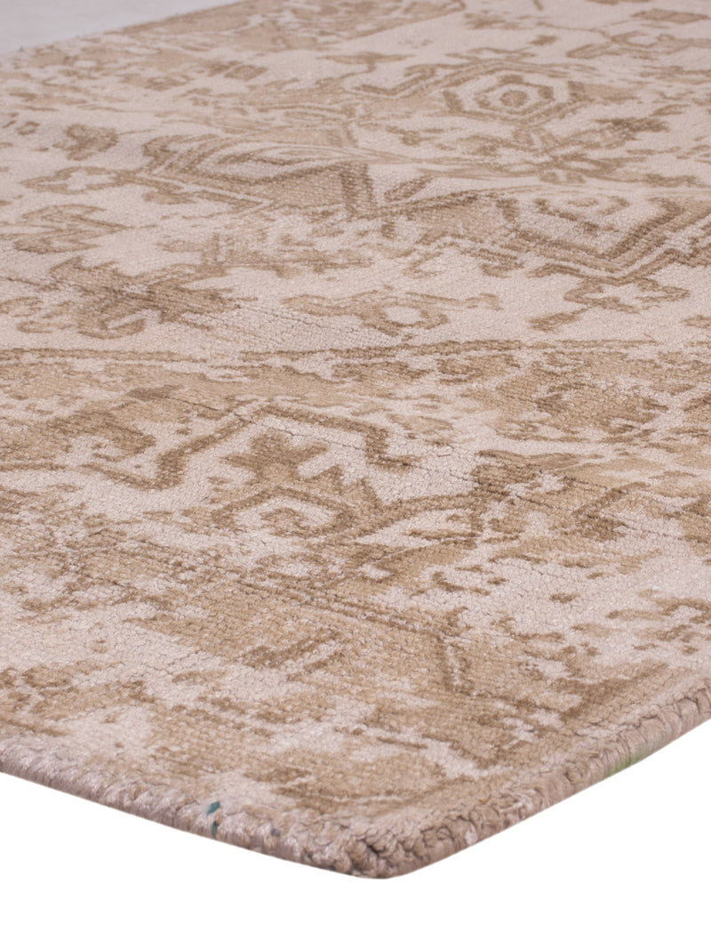 Viskose Teppich 80x240cm - gold