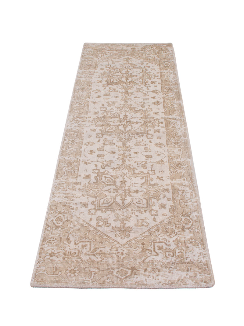 Viskose Teppich 80x240cm - gold