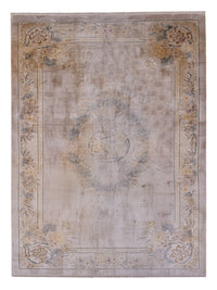 China Seide Teppich 190x305cm - Orientteppich - hellbeige – product image