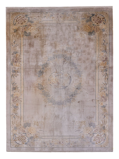 China Seide Teppich 190x305cm - Orientteppich - hellbeige