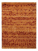Gabbeh Teppich Indus 60x90cm - Wollteppich - rost