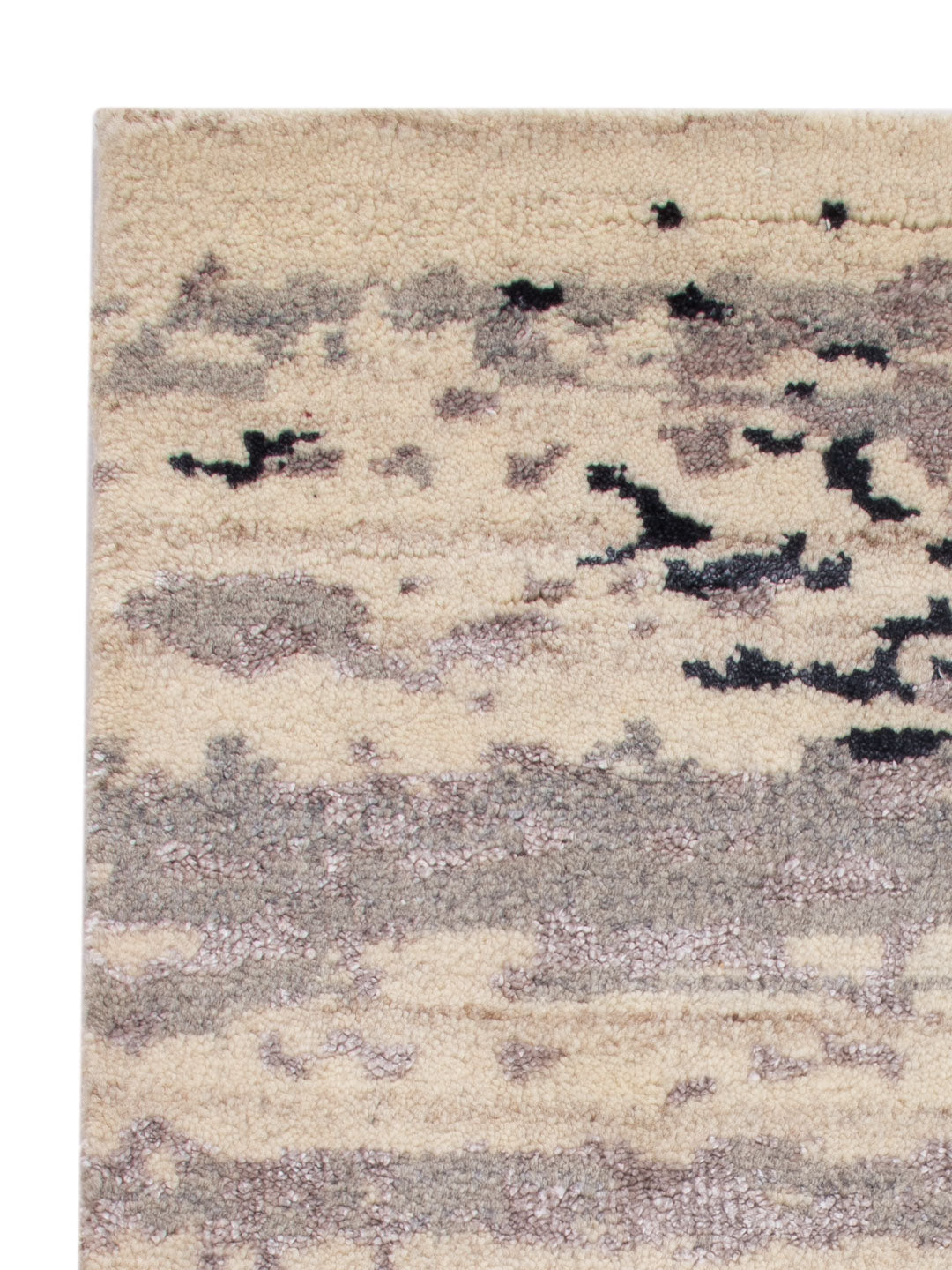 Gabbeh Teppich Indus 60x90cm - Wollteppich - beige