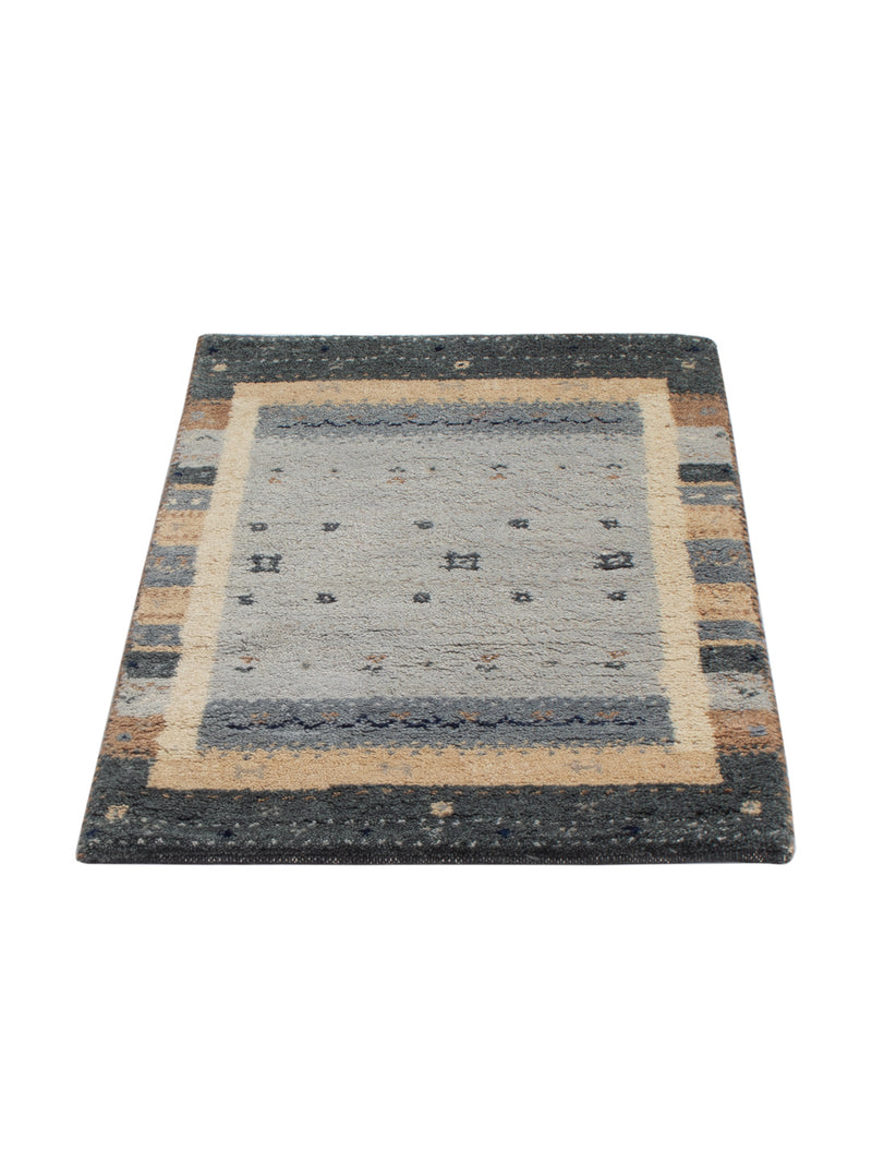 Gabbeh Teppich Indus 60x90cm - Wollteppich