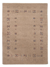 Loribaft Loom Teppich 60x90cm - Wollteppich - hellbeige – product image