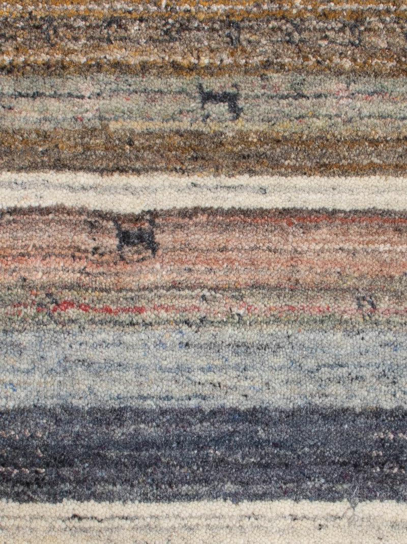 Loribaft Loom Teppich 60x90cm - Wollteppich - mehrfarbig