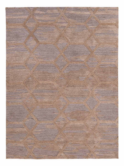 Designer Teppich 240x330cm - hellbeige