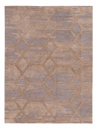 Designer Teppich 230x290cm - hellbeige