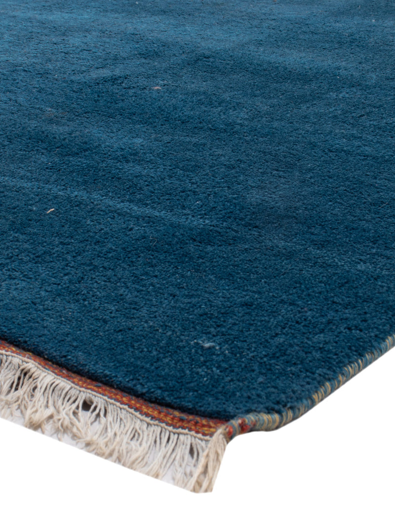 Gabbeh Teppich - Indus - 250 x 356 cm - blau