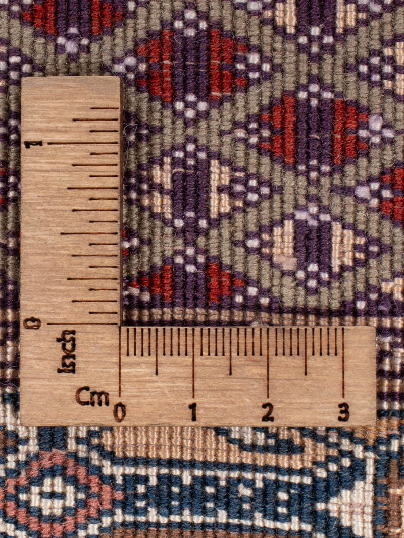 Kelim Seide Teppich 90x304cm - beige