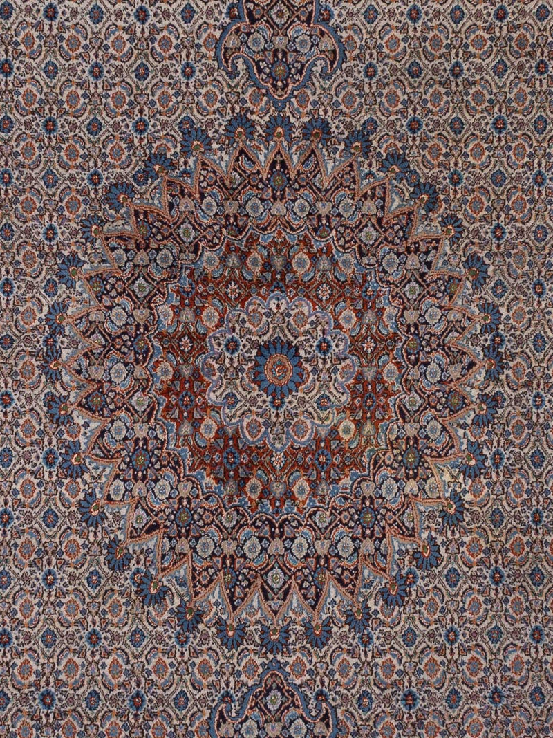 Moud Teppich 240x340cm - Perserteppich - hellbraun