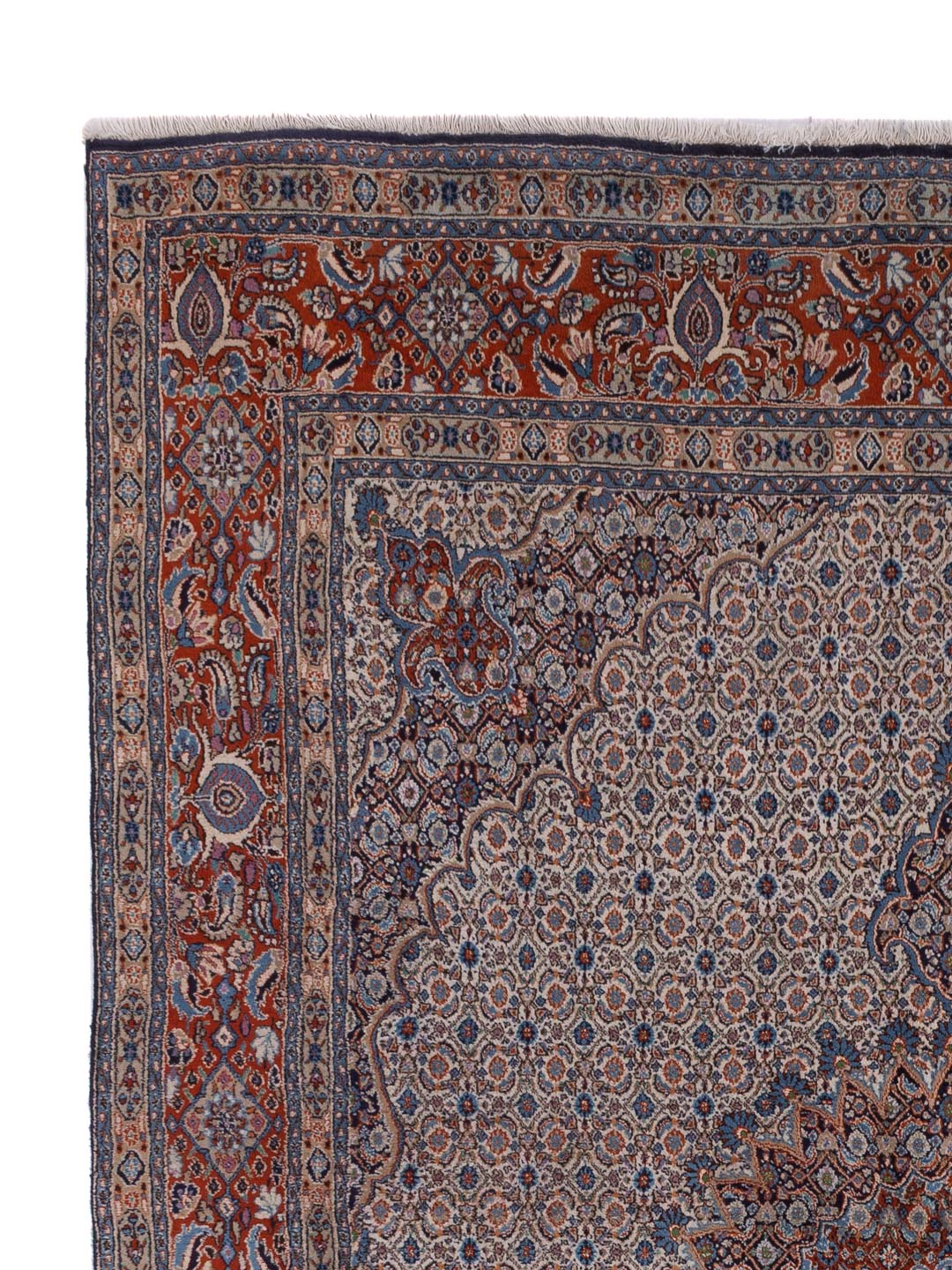 Moud Teppich 240x340cm - Perserteppich - hellbraun
