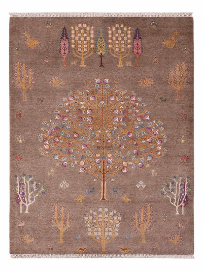 Ziegler Teppich 170x240cm - Orientteppich - dunkelbeige