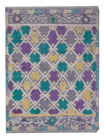 Designer Teppich 167x240cm - mehrfarbig
