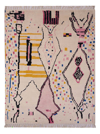 Berber Teppich 166x244cm - Wollteppich - beige – product image