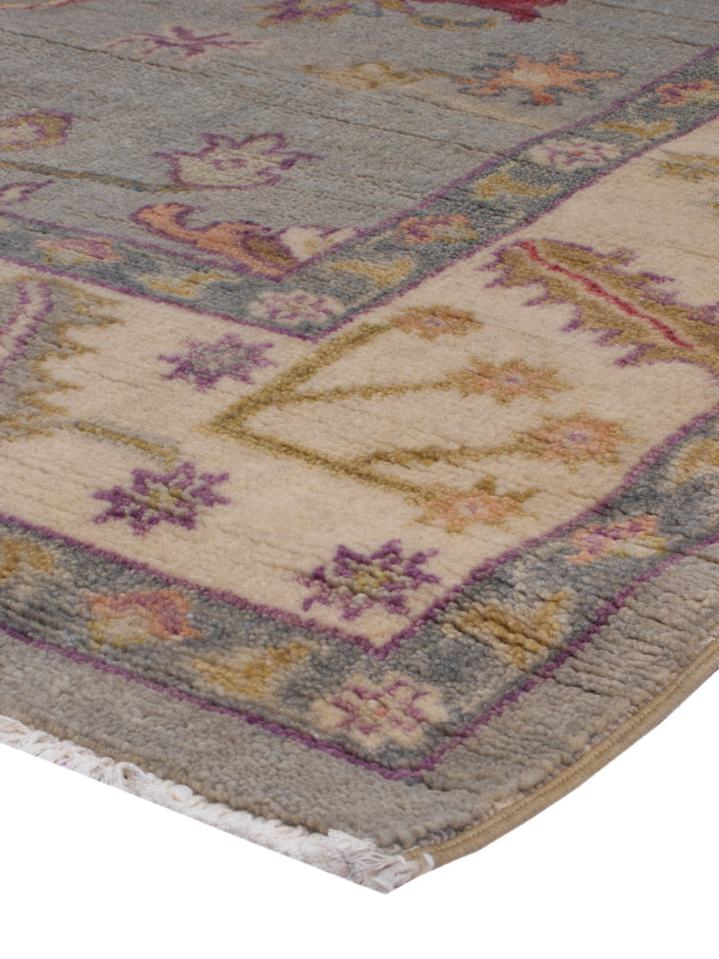 Usak Teppich 170x229cm - Orientteppich - hellbeige