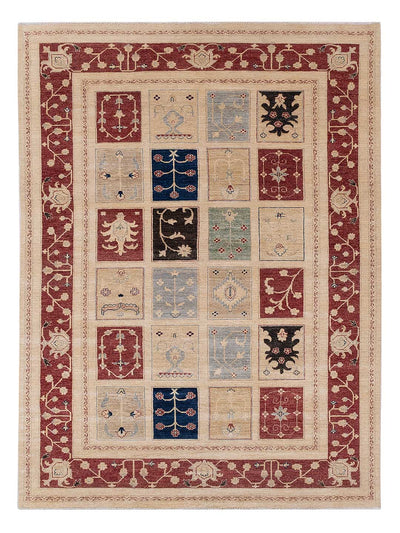Ziegler Teppich 205x294cm - Orientteppich - beige
