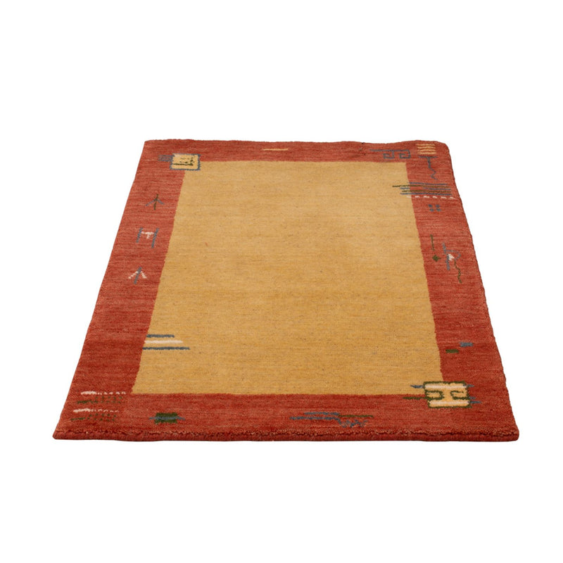 Gabbeh Teppich - Softy - 60 x 90 cm - gelb