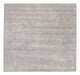Indo Loribaft Teppich 200x200cm - Wollteppich - hellgrau