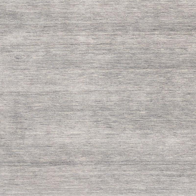 Indo Loribaft Teppich 200x200cm - Wollteppich - hellgrau