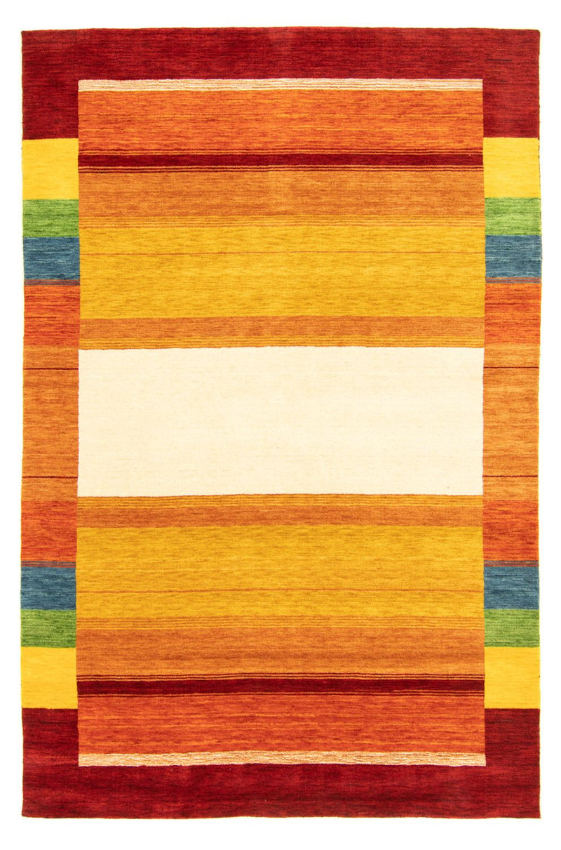 Gabbeh Teppich Softy 200x300cm - Wollteppich - mehrfarbig