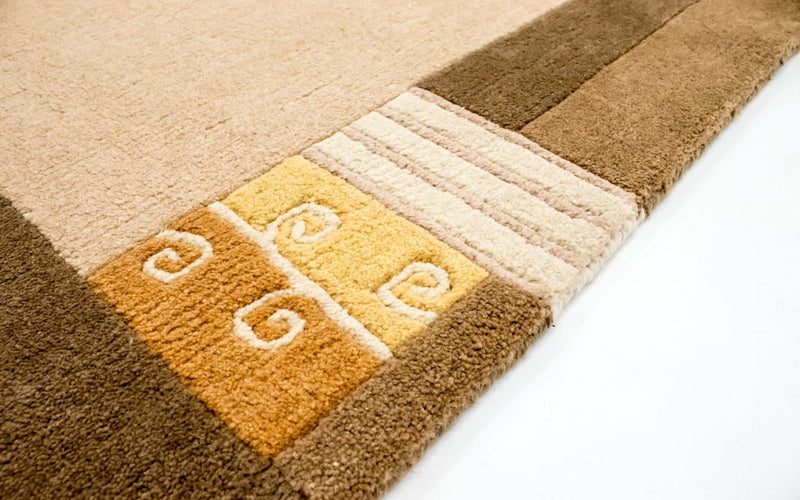 Nepal Teppich 172 x 236 cm - beige