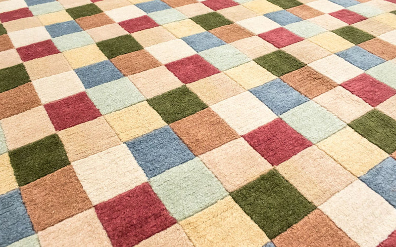 Nepal Teppich 160 x 220 cm - bunt
