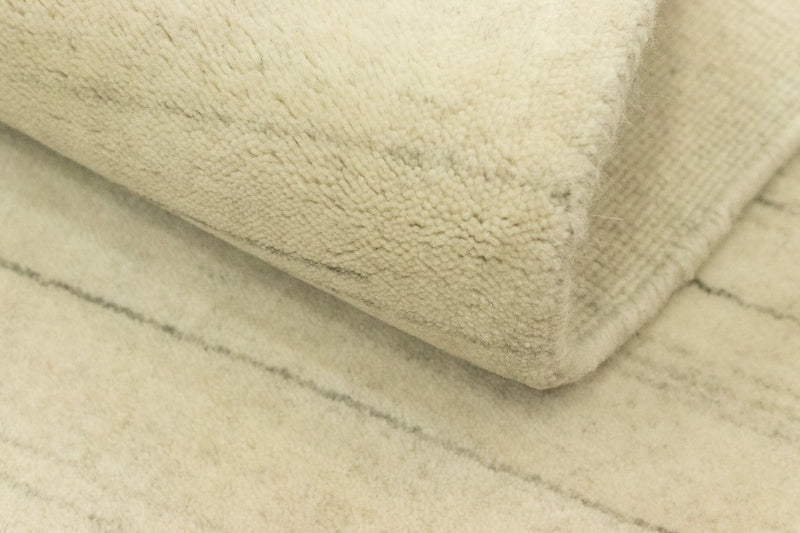 Gabbeh Teppich - Indus 90 x 160 cm - naturweiß