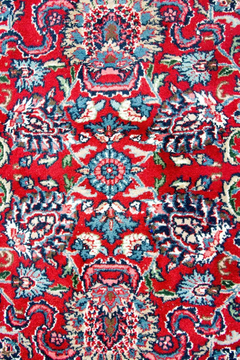 Maschad Teppich 258x260cm - Perserteppich - rot