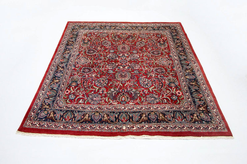 Maschad Teppich 258x260cm - Perserteppich - rot