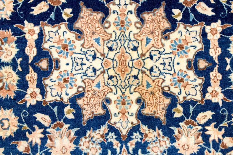 Nain - 4La Teppich 113x169cm - Perserteppich - blau
