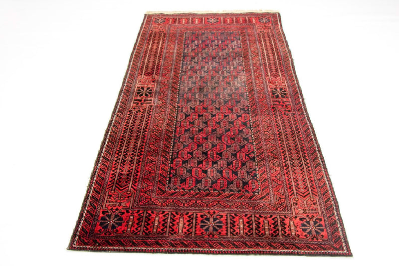Belutsch Teppich 106x215cm - Orientteppich - mehrfarbig