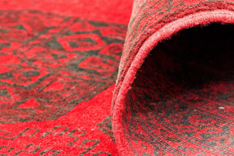 Afghan Teppich - Buchara 203 x 292 cm - rot