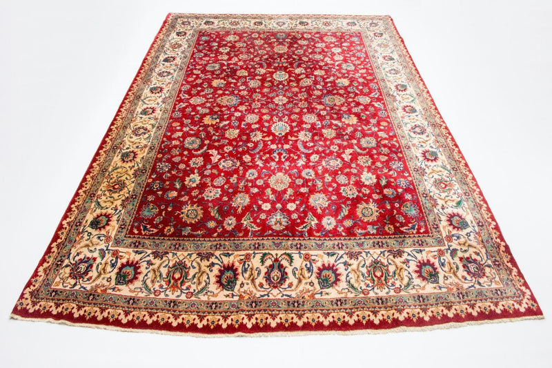 Perserteppich - Täbriz 212 x 410 cm - rot