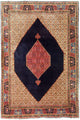 Bidjar - Takab Teppich 223x315cm - Perserteppich - dunkelblau