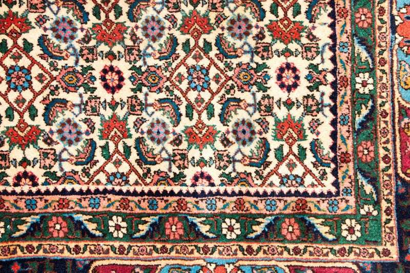 Bidjar - Takab Teppich 223x315cm - Perserteppich - dunkelblau