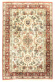 China Seide Teppich 96x149cm - Orientteppich - beige