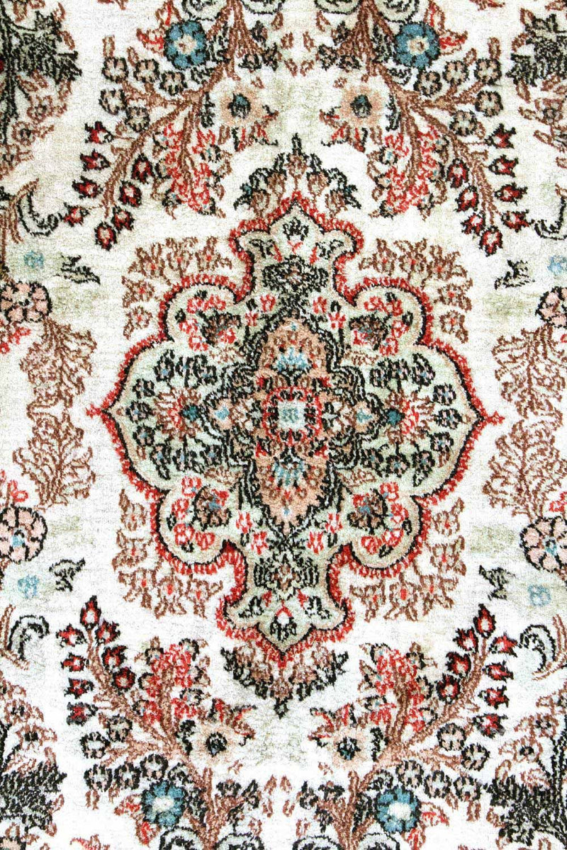 China Seide Teppich 96x149cm - Orientteppich - beige