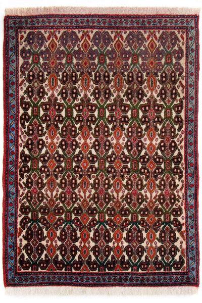 Sarough Teppich 74x98cm - Perserteppich - blau