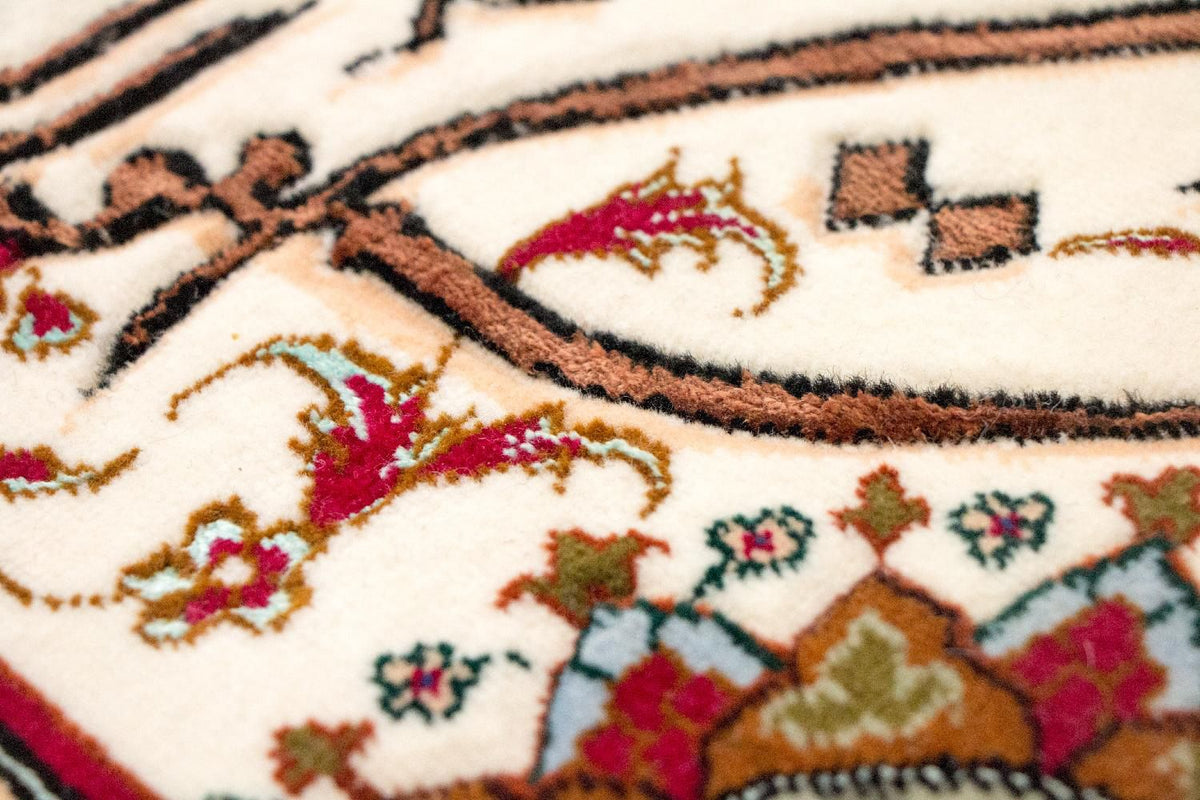 Bild-Teppich 72x90cm - Orientteppich - mehrfarbig