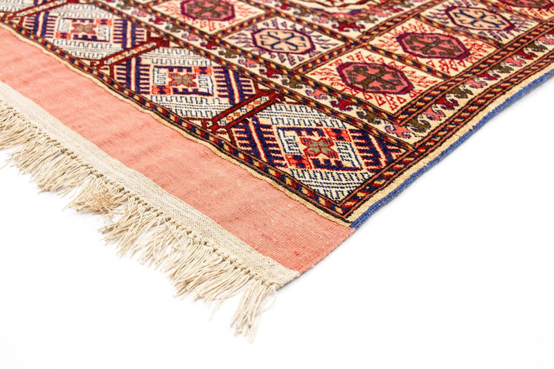 Afghan Seide Teppich 82x284cm - Orientteppich - rot