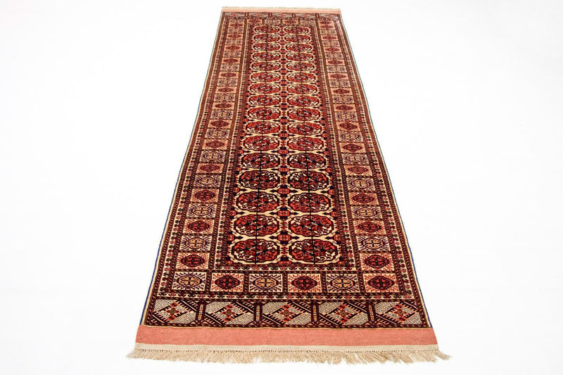 Afghan Seide Teppich 82x284cm - Orientteppich - rot