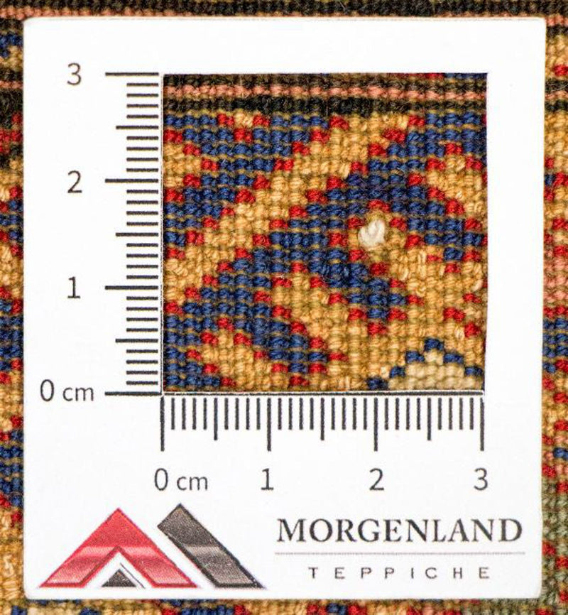 Afghan Seide Teppich 82x284cm - Orientteppich - rot