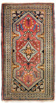 Hamadan Teppich 66x126cm - Perserteppich - rot