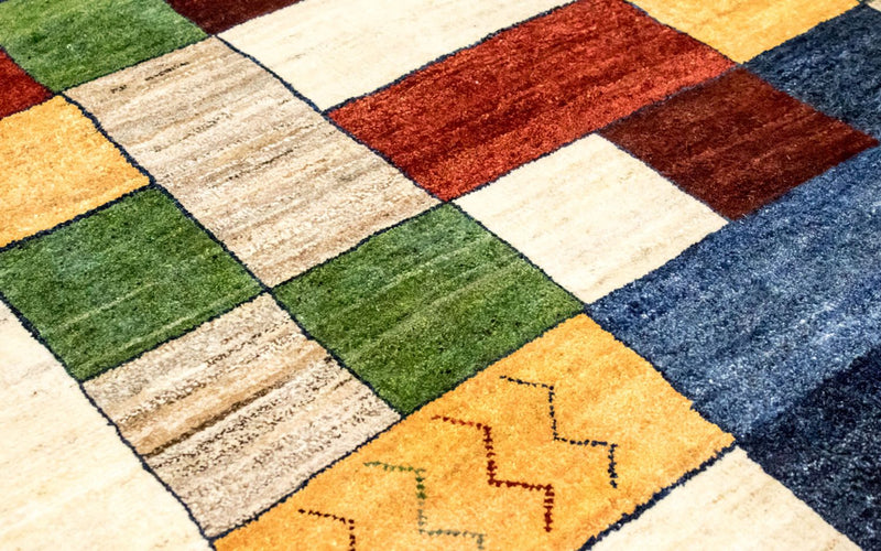 Gabbeh Teppich - Loribaft Indus 175 x 249 cm - bunt